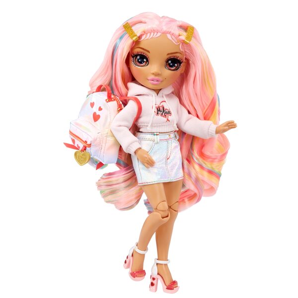 Rainbow High Junior Kia Hart - Bambola Creativa e Colorata per Bambini 4+