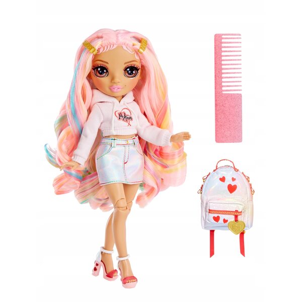 Rainbow High Junior Kia Hart - Bambola Creativa e Colorata per Bambini 4+