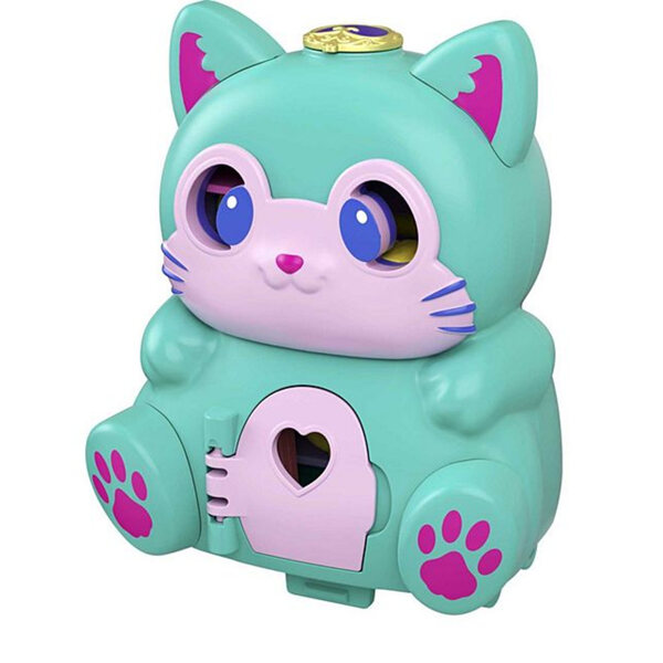 Polly Pocket Mattel 25 cm - Ensemble mini animaux avec micro poupée et surprises