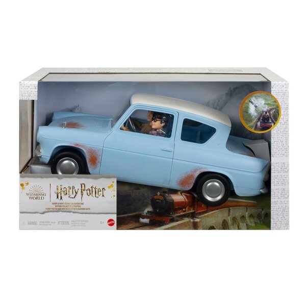 RON WEASLEY ZESTAW LATAJACY SAMOCHÓD 2 lalki Harry Potter