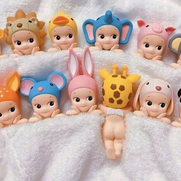 Sonny Angel Mini Hipplers: Piccola Lalecka Animale da Collezione e Decorazione