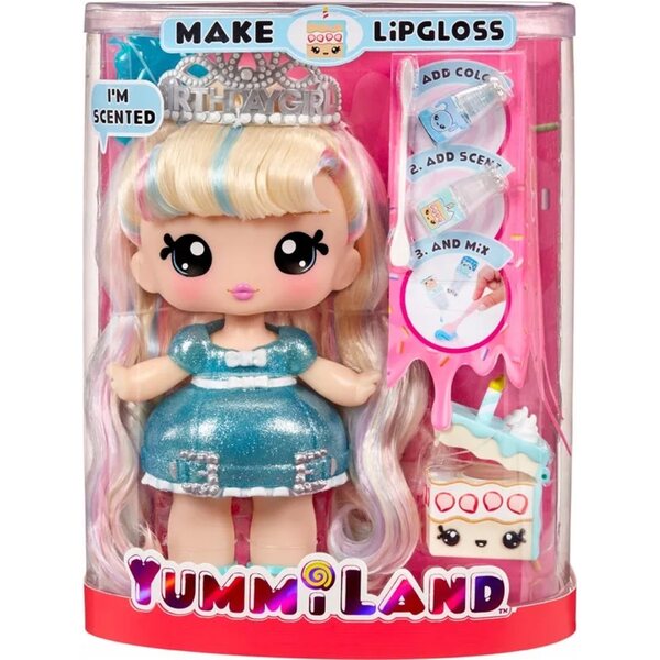 Yummiland Callie Birthday Cake with DIY Conditioner and Perfume Doll Cake