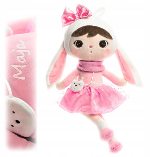 Bambola Metoo in tessuto 50 cm con nome personalizzato - Regalo unico per bambina