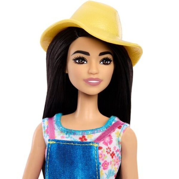 Barbie Career Farmerka mit Cielaczek und Zubehör für Kinder ab 3 Jahren