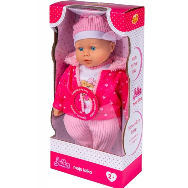 Baby Doll Interattiva Smily Play 41 cm Parla e Canta PL/ENG