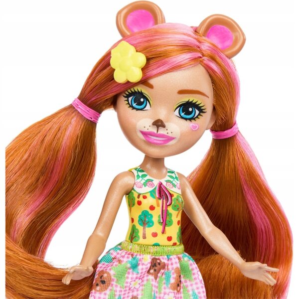 ENCHANTIMALS LALKA BILOXI BEAR LALECZKA AKCESORIA ZWIERZĄTKO MIŚ ZESTAW
