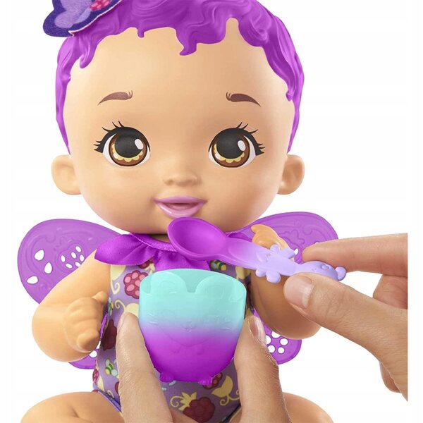 My Garden Baby Głodomorek Malinka - Baby Doll con Cambio Colore e Accessori