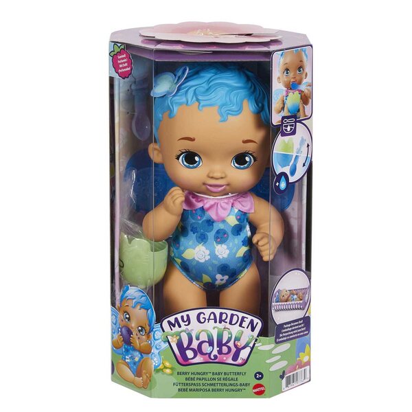 My Garden Baby Głodomorek Malinka - Baby Doll con Cambio Colore e Accessori