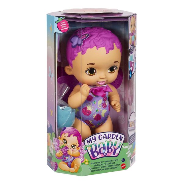 My Garden Baby Głodomorek Malinka - Baby Doll con Cambio Colore e Accessori