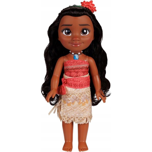 Bambola Vaiana Disney 35 cm con accessorio spazzola per capelli