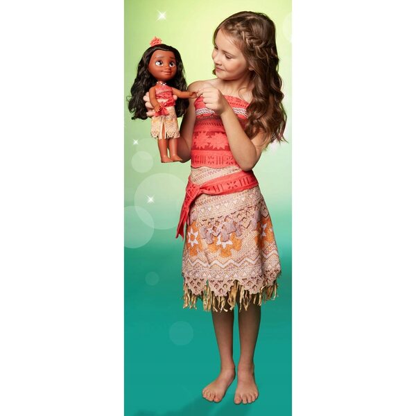 Bambola Vaiana Disney 35 cm con accessorio spazzola per capelli