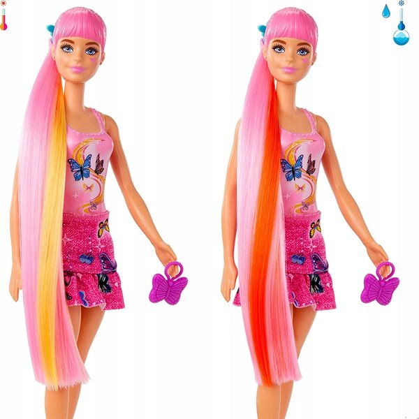 Barbie Color Reveal Totally Denim mit 6 Überraschungen und Zubehör im Lieferumfang enthalten