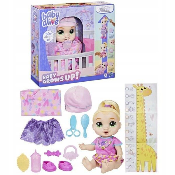 Bambola Hasbro Baby Alive che Cresce con Batteria per Bambini dai 3 Anni