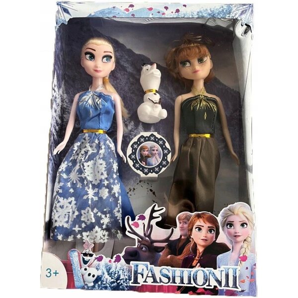 Bambole Frozen Frozen Anna ed Elsa con effetti sonori e luminosi