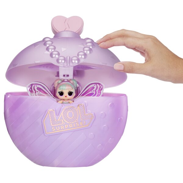 LOL Surprise Magic Wishies Flying Tot lila vleugels met lichteffecten