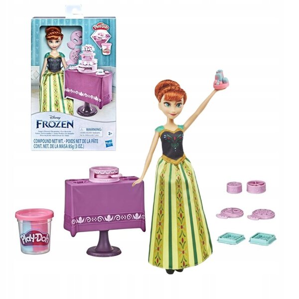 Play-Doh Cukiernia Anny Frozen комплект с Ciastolina и кукла Hasbro 27 cm