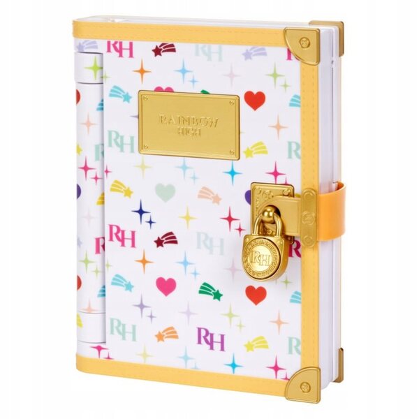 Diario Segreto Rainbow High per Bambini con Lucchetto e Chiave - Creatività Protetta
