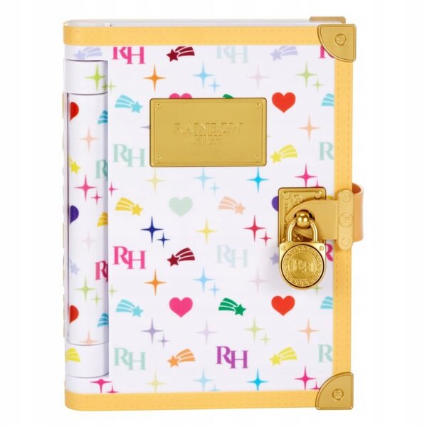 Diario Segreto Rainbow High per Bambini con Lucchetto e Chiave - Creatività Protetta