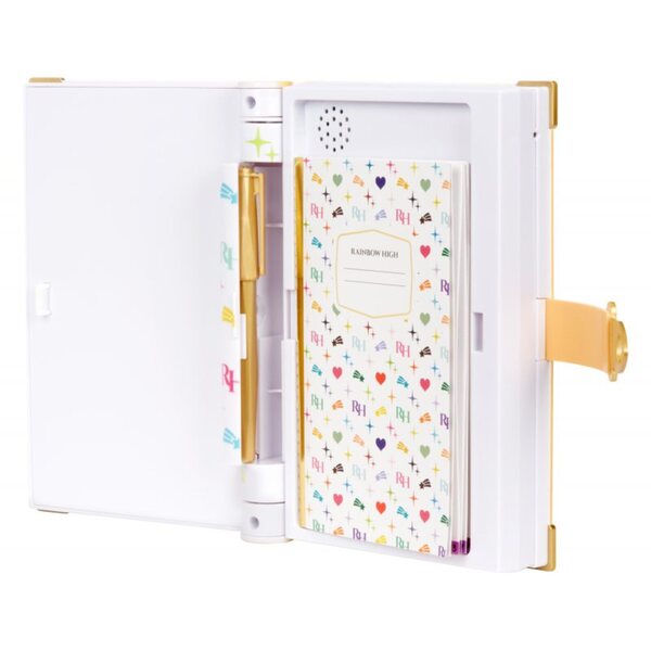 Diario Segreto Rainbow High per Bambini con Lucchetto e Chiave - Creatività Protetta