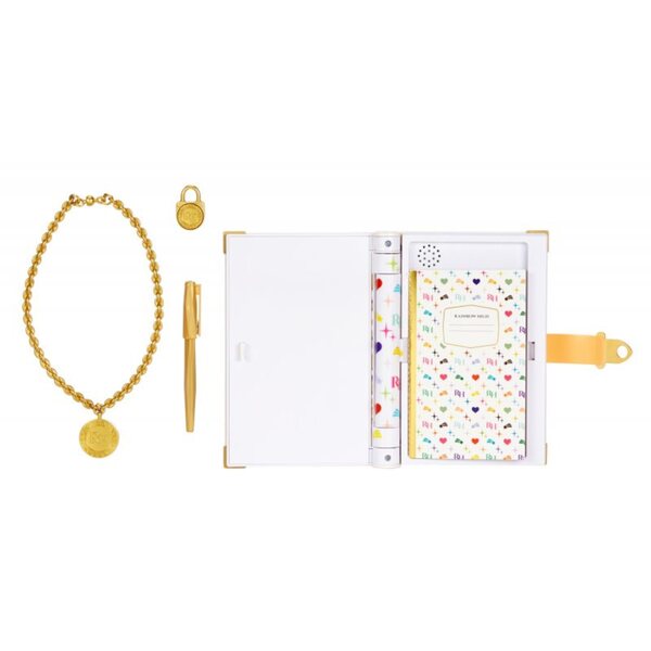 Diario Segreto Rainbow High per Bambini con Lucchetto e Chiave - Creatività Protetta