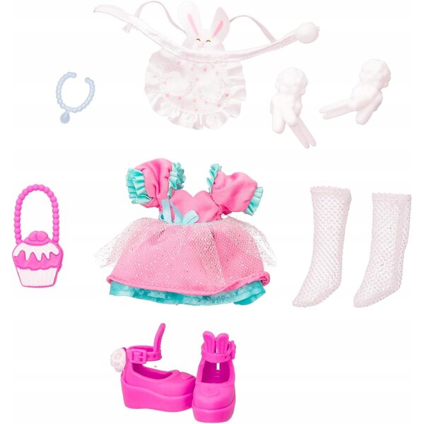Bambola BFF Talents Coney 30 cm con capelli rosa e accessori, completo per bambine