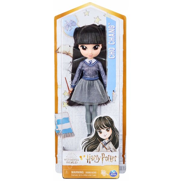 Harry Potter Cho Chang 20 cm Puppe mit Zauberstab und Ravenclaw-Uniform