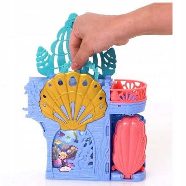 Disney Arielles Grotte-Spielset mit Schwimmbad und Rutsche, 33 x 22 x 8,5 cm