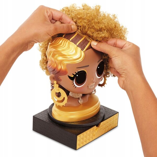 LOL Surprise OMG Royal Bee Stylingkopf mit 30 Überraschungen und Zubehör