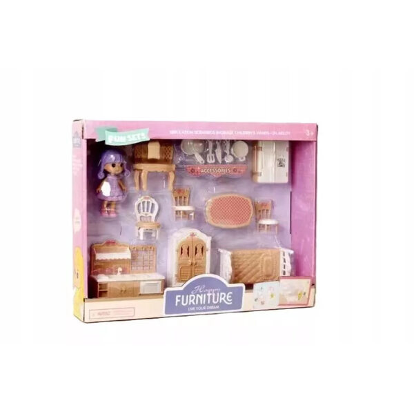 Игрален комплект с кукла Lean Toys за деца 12 месеца+ CE EN71 сертифициран
