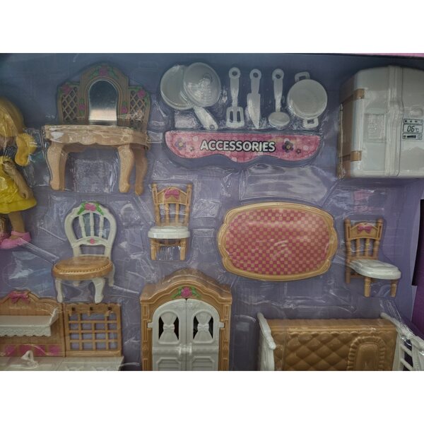 Play Set con Bambola Lean Toys per Bambini 12 Mesi+ Certificato CE EN71
