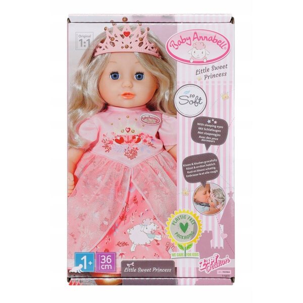 Baby Annabell Little Sweet Princess 36 cm - Puppe für Kinder ab 12 Monaten