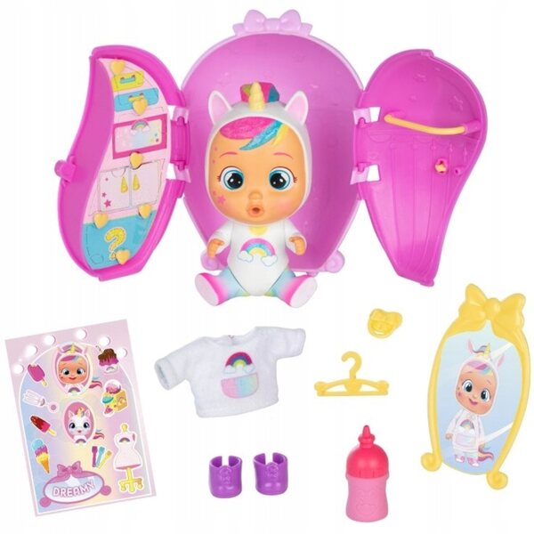 Lalka Cry Babies TM Toys Magic Tears Dress Me 13 cm