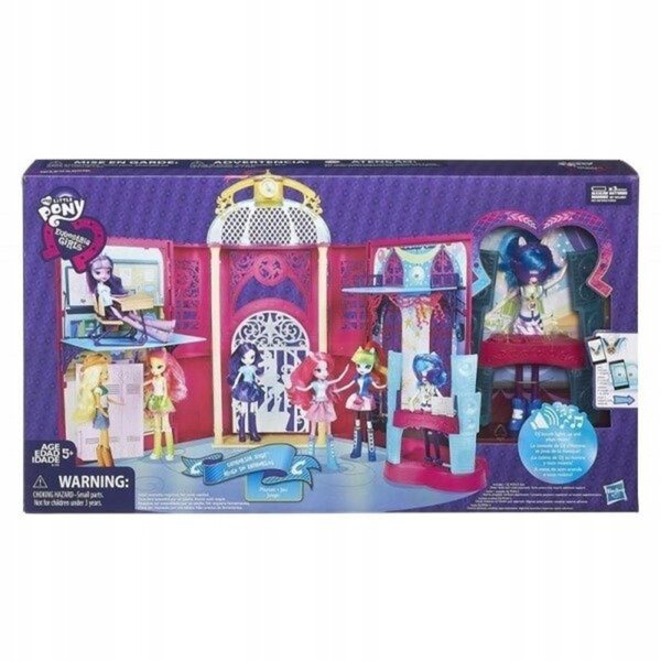 Hasbro My Little Pony Equestria Girls DJ Pon-3 mit Canterlot High School-Set