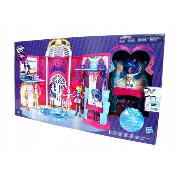 Hasbro My Little Pony Equestria Girls DJ Pon-3 mit Canterlot High School-Set