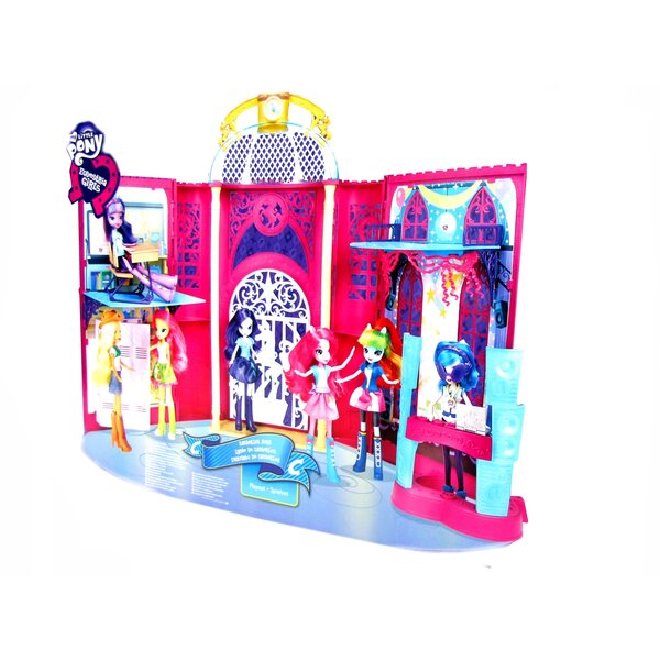 Hasbro My Little Pony Equestria Girls DJ Pon-3 mit Canterlot High School-Set