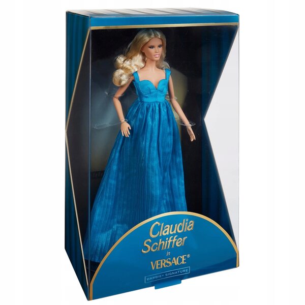 Barbie Signature Claudia Schiffer im Sammlerkleid von Versace, 29 cm