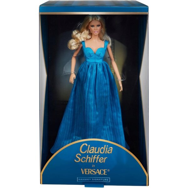 Barbie Signature Claudia Schiffer im Sammlerkleid von Versace, 29 cm