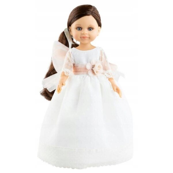 Bambola spagnola Paola Reina Cleo 32 cm con vestito e capelli reali