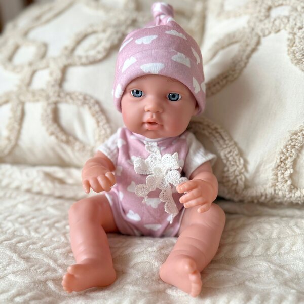 Woopie Royal Baby Baby 36 cm con arti mobili e biberon