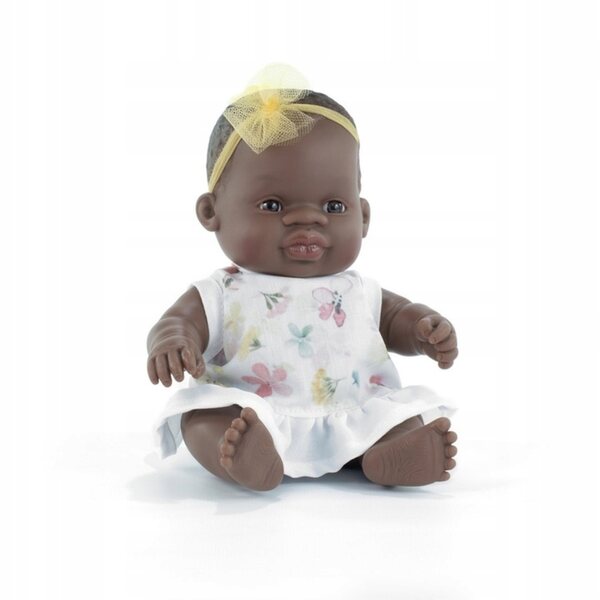 Miniland Afrikanische Puppe 21 cm My Friends & Me für Kinder ab 10 Monaten