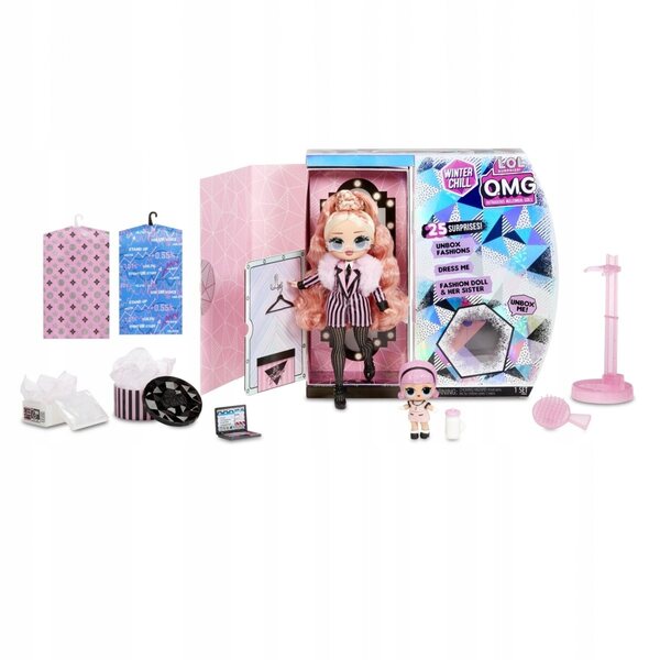 LOL Sorpresa O.M.G. Winter Chill 2 Bambole + Accessori Moda Invernale