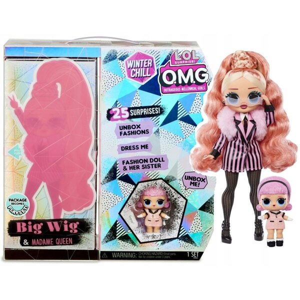 LOL Sorpresa O.M.G. Winter Chill 2 Bambole + Accessori Moda Invernale
