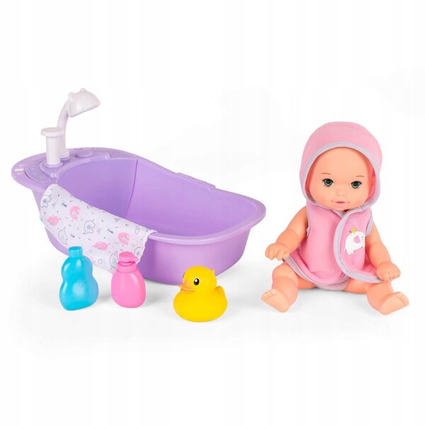 Laletta Bobas mit Wanne und Badezubehör – Lernspiel 3+