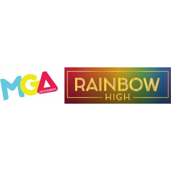 Bambola MGA Rainbow High Color & Create per bambini da 4 anni in plastica e tessuto