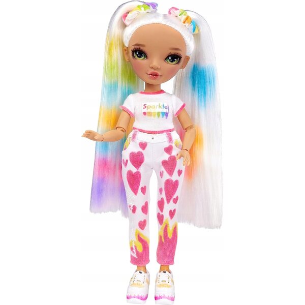 Bambola MGA Rainbow High Color & Create per bambini da 4 anni in plastica e tessuto