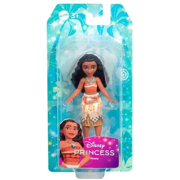 Disney Mini Princess Moana Doll – Kleine Puppe mit beweglichen Gelenken 9 cm