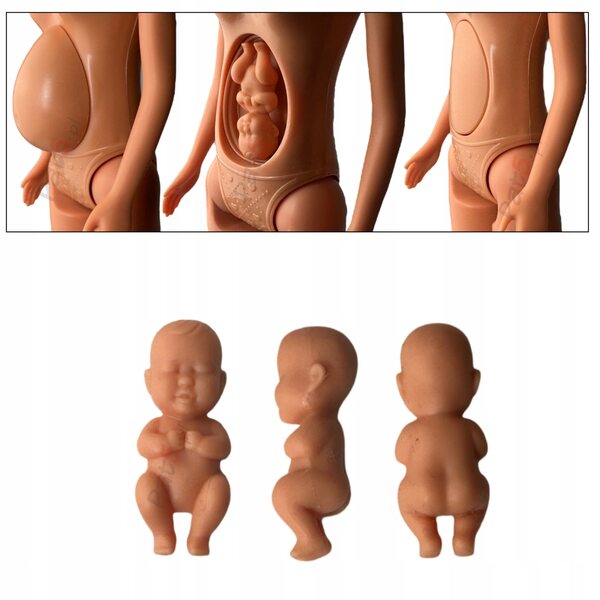 Anlily-Puppe mit Schwangerschaftsbauch – eine Lernpuppe für Kinder ab 3 Jahren