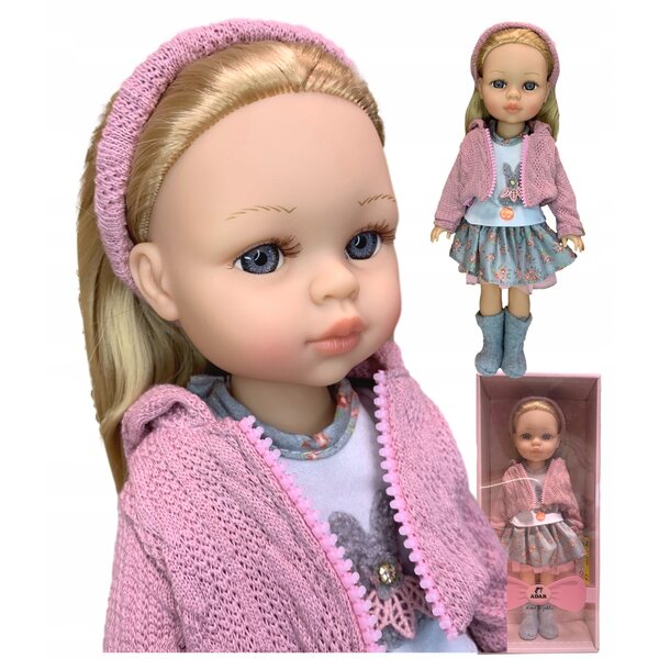Adar-Puppe 38 cm mit Sound und Kleidung – eine realistische und farbenfrohe Puppe für Kinder