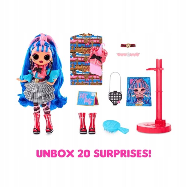L.O.L. Surprise OMG Queens Prism con 20 accessori moda e guardaroba esclusivo