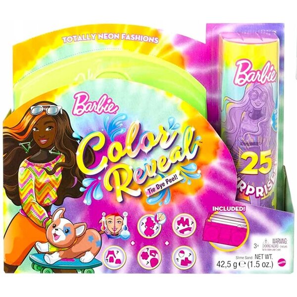 Barbie Color Reveal Totally Neon D27 mit Überraschungen und Farbwechsel